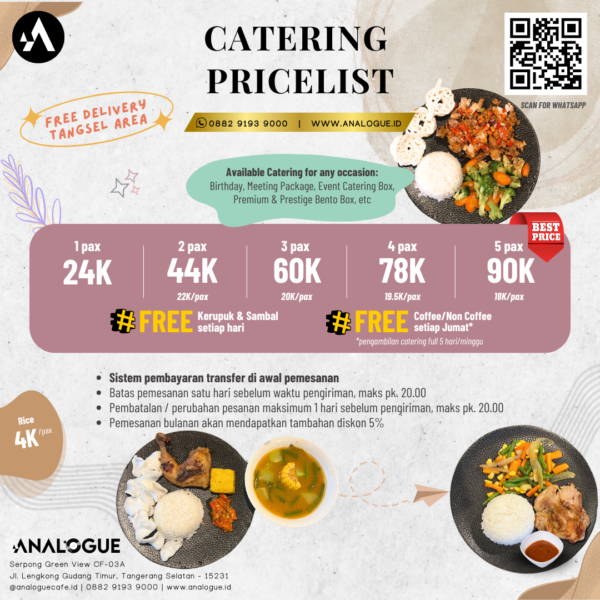 Hadirkan Catering Nikmat Harga Terjangkau